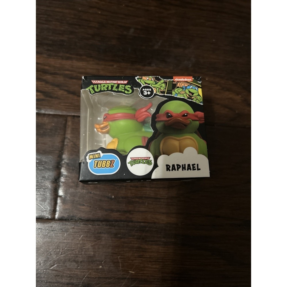 Teenage Mutant Ninja Turtles Mini Tubbz Rubber Ducks (Raphael) New Collectible